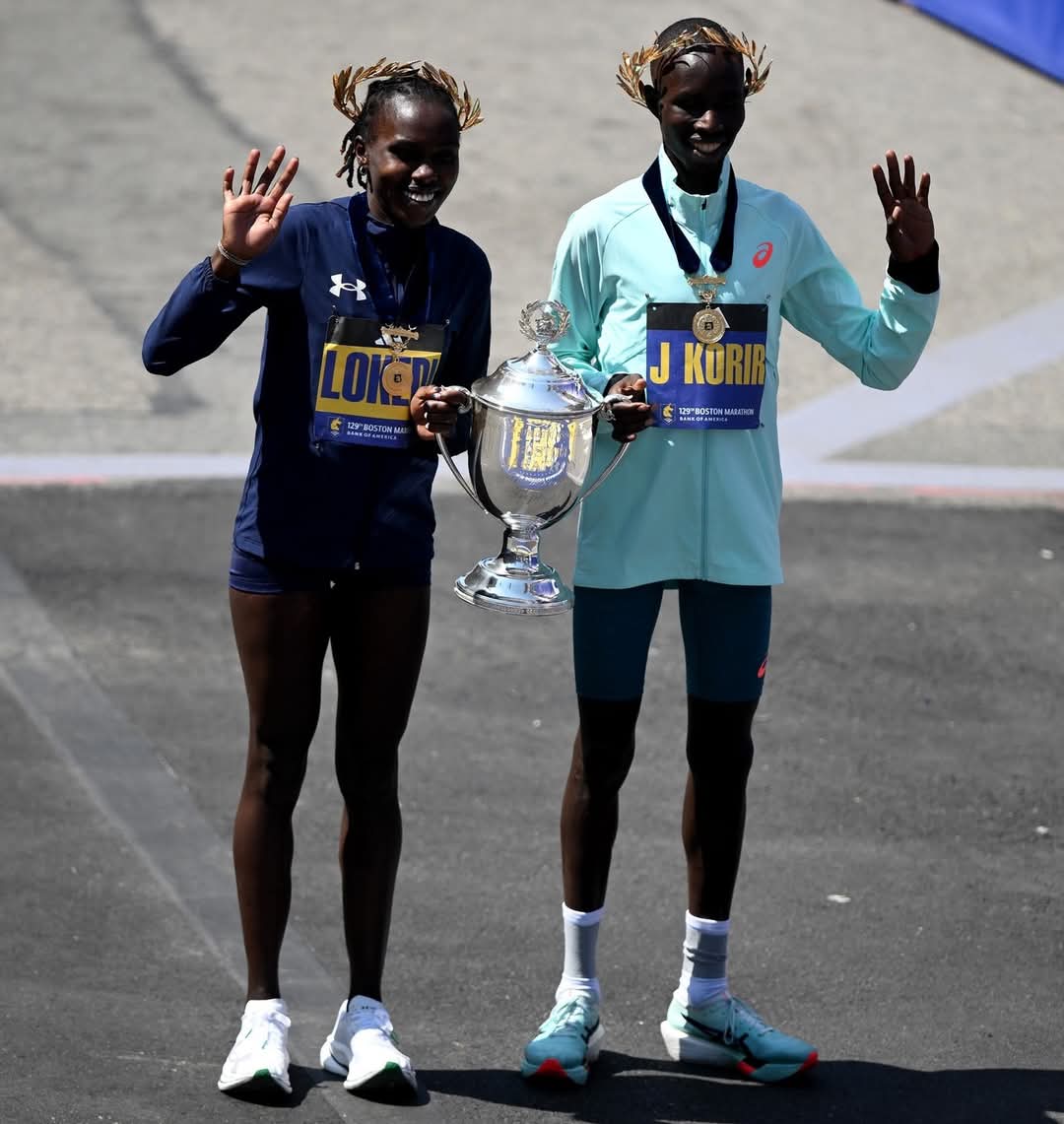 🇰🇪

Kenya's John Korir &amp; Sharon Lokedi triumph at the Boston Marathon. Hellen Obiri finishes 2nd in the women's category as Cybrian Kotut settled for 3rd in the Men's Category.

Easter Monday Vatican Shabana Orengo Ruto Raila