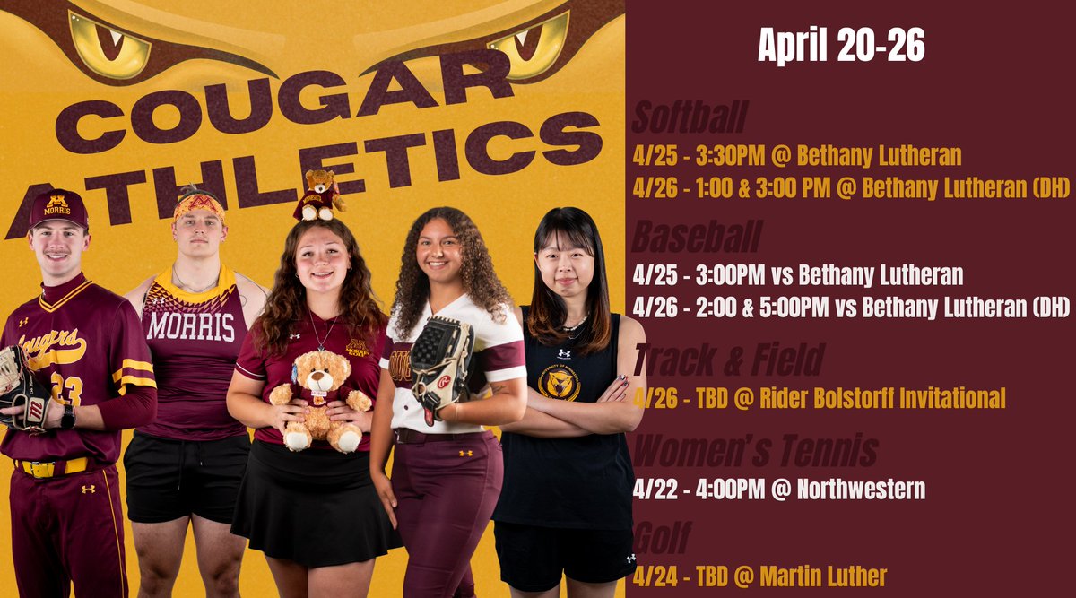 Minnesota Morris Athletics (@ummcougars) on Twitter photo 