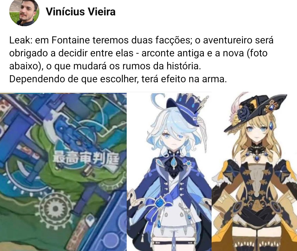 Essa tal de Fontaine vai ser cinema hein