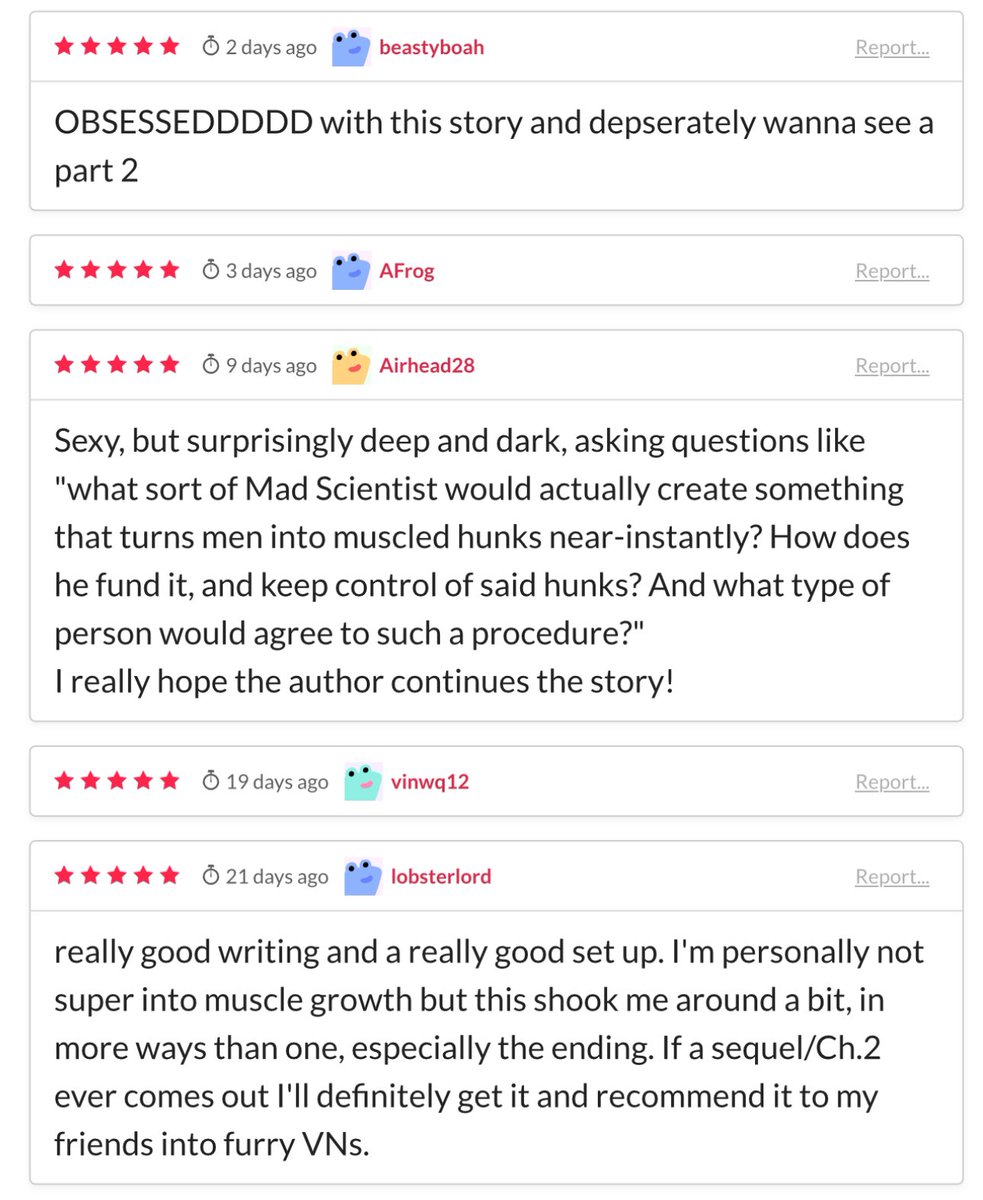 Thank you all SO MUCH for playing and rating The Alpha Underground!! The response has been so positive and encouraging 💕