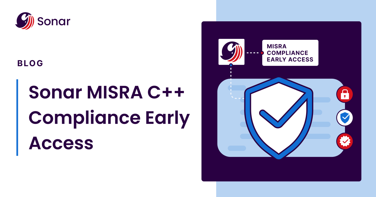 SonarSource's tweet photo. Big news for C/C++ devs! #SonarQube now offers early access to MISRA C++:2023 in Server 2025 Release 2! Learn why MISRA is crucial for safety-critical systems & how SonarQube can help you achieve compliance. https://t.co/7XgA2P0JIB
#MISRACompliance #CodeQuality #CodeSecurity https://t.co/kBhUhSwlk9