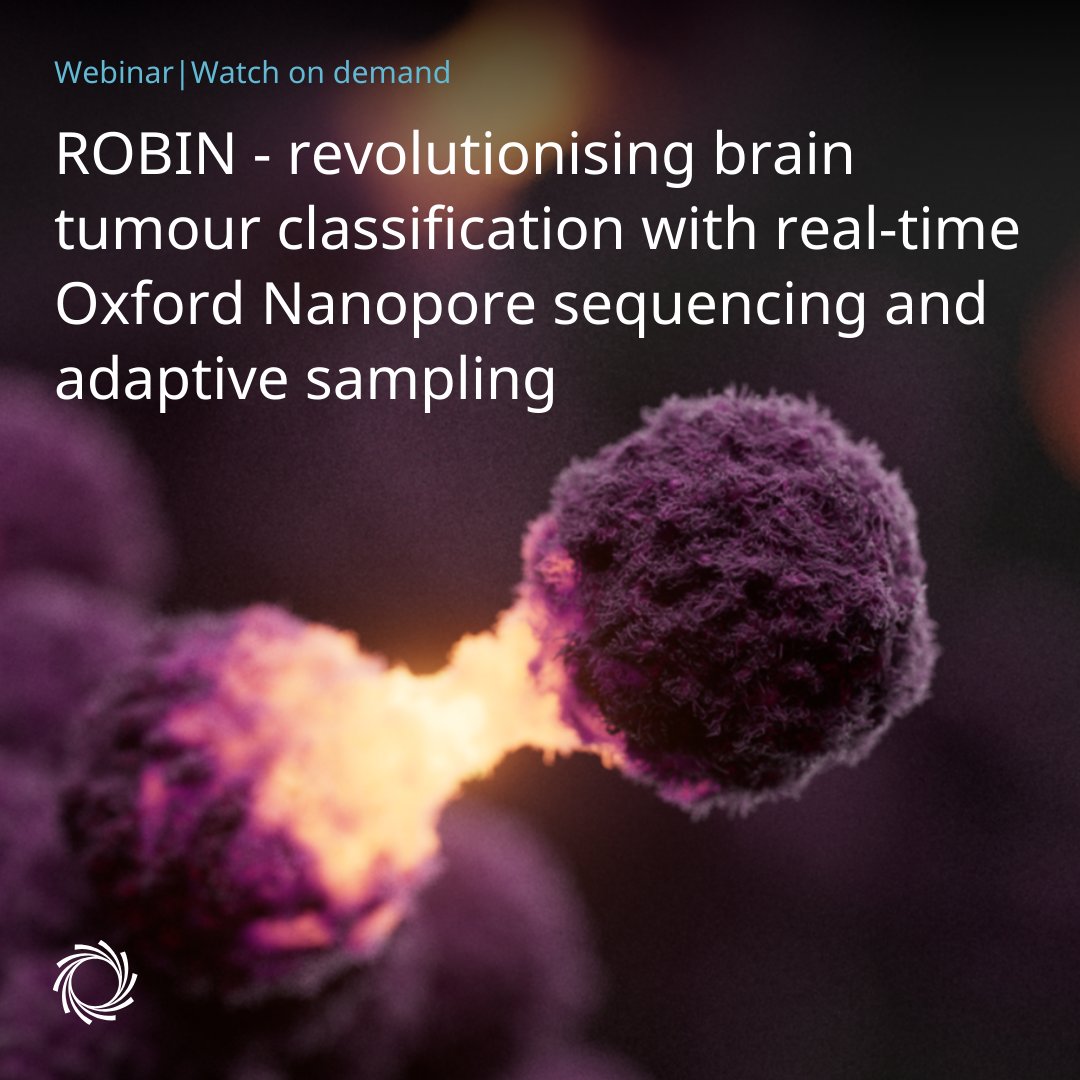 From weeks to hours.  

Prof. Matt Loose shares a transformative tool (ROBIN) that uses Oxford Nanopore technology to rapidly and comprehensively classify central nervous system tumours in this webinar. 
Watch here to discover what’s possible: bit.ly/42FRV9g