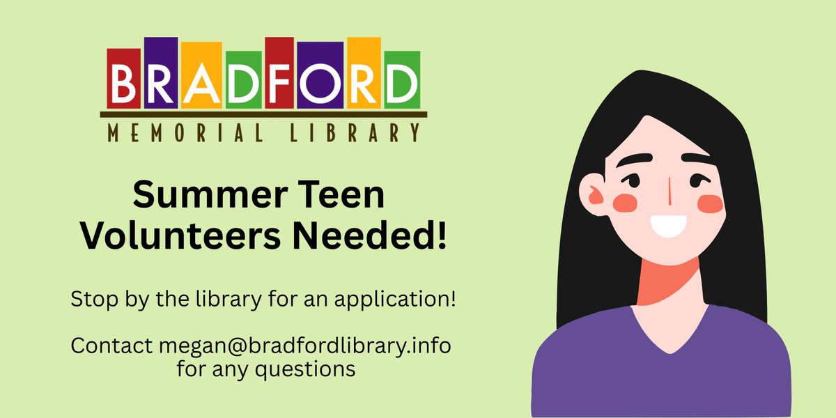 ElDoradoLibrary's tweet image. We are looking for teen volunteers to help assist us this summer!

Volunteering can be a great way to gain new skills, learn responsibility, and give back to your community. Library volunteering can also help fulfill requirements for school-related extracurriculars like NHS.