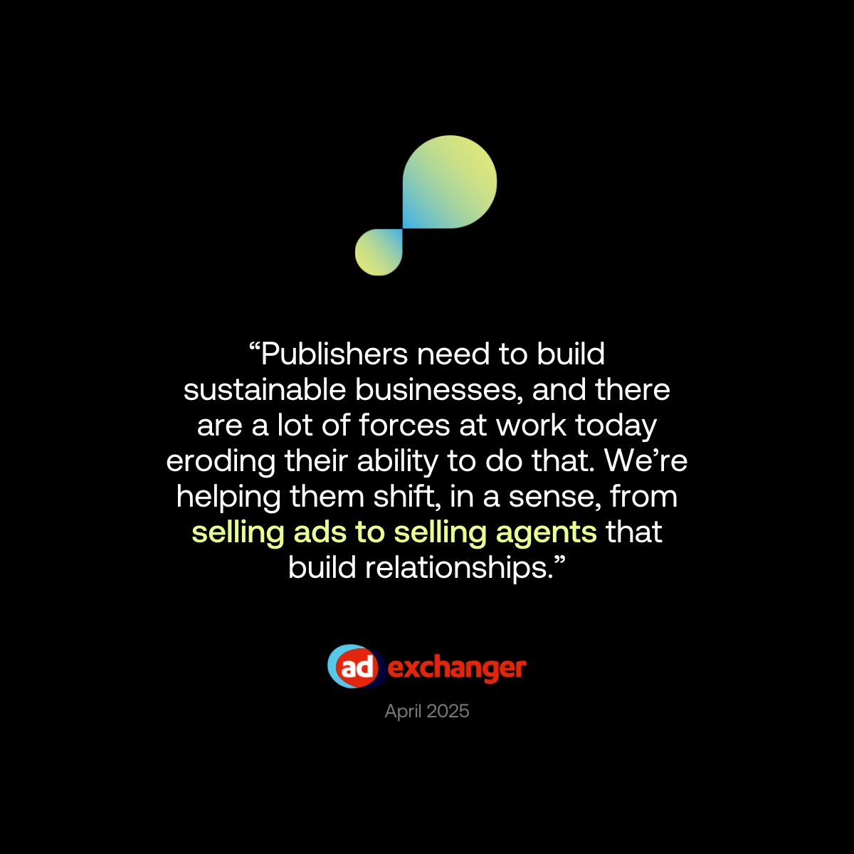 Firsthand (@firsthandlabs) on Twitter photo We’re at an inflection point. AI gives marketers and publishers the chance to move beyond ads, toward Brand Agents that build lasting relationships with consumers.
Firsthand co-CEOs Jonathan Heller & <a href="/mrubenstein99/">Michael Rubenstein</a> break down the shift in <a href="/adexchanger/">AdExchanger</a>: adexchanger.com/ai/meet-the-ai… We’re at an inflection point. AI gives marketers and publishers the chance to move beyond ads, toward Brand Agents that build lasting relationships with consumers.
Firsthand co-CEOs Jonathan Heller & <a href="/mrubenstein99/">Michael Rubenstein</a> break down the shift in <a href="/adexchanger/">AdExchanger</a>: adexchanger.com/ai/meet-the-ai…