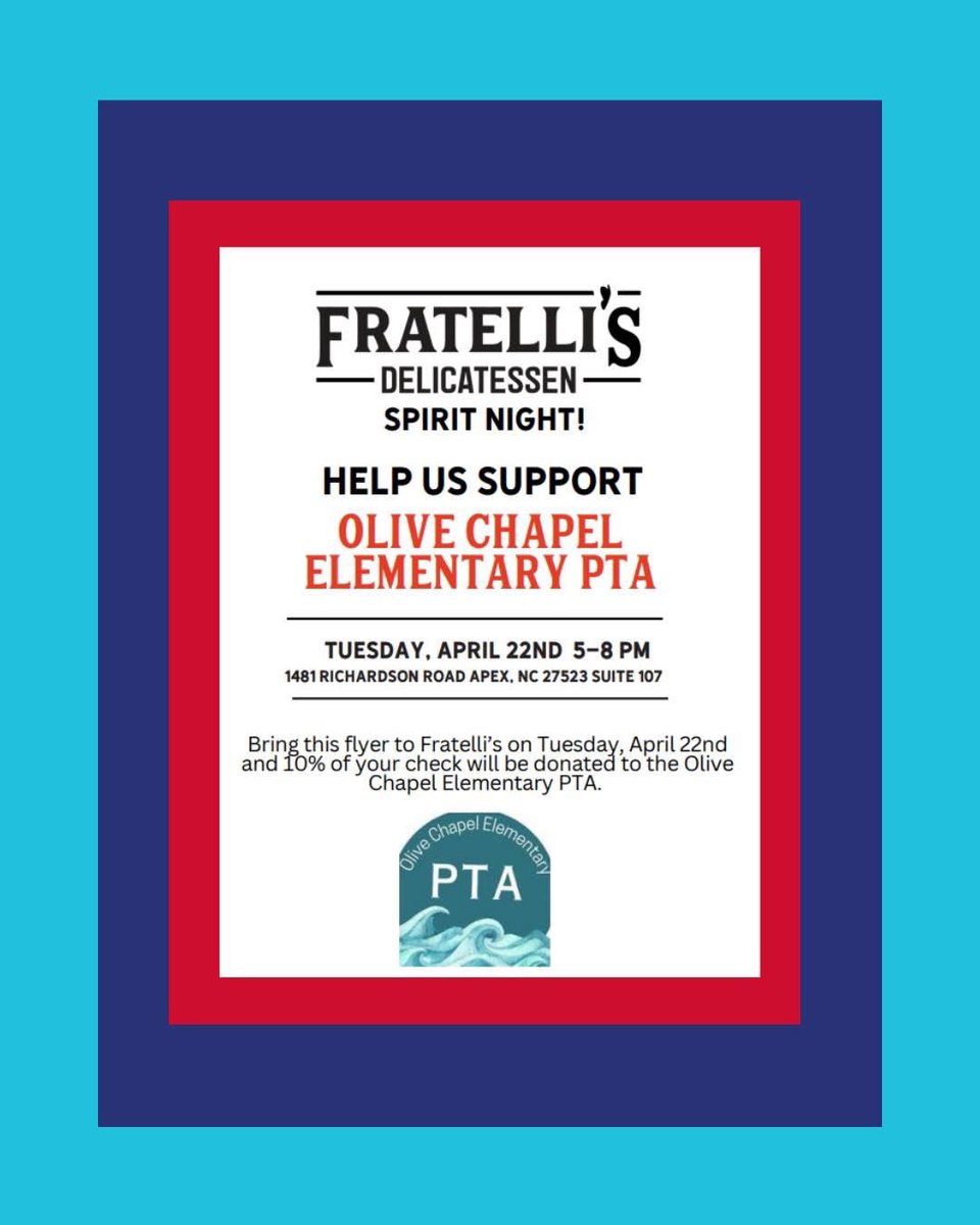 Did someone say SPIRIT NIGHT?! #supportourschool #buylocal