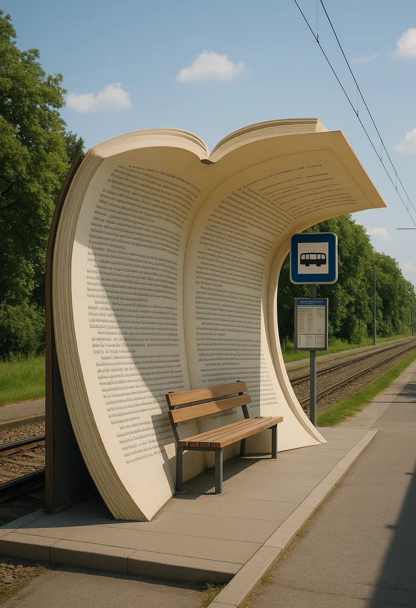 amorenloslibros's tweet photo. 😜 Esperando al autobús 📚😱 https://t.co/mHJ9jIiHIR