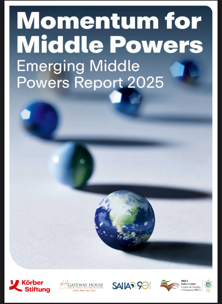Dan Maur (@daanmaur) on Twitter photo Honored to contribute to the #EmergingMiddlePowerReport2025 by <a href="/KoerberIP/">Körber-Stiftung IP</a> <a href="/GatewayHouseIND/">Gateway House</a>. Thanks for the opportunity to join this timely dialogue on the role of emerging middle powers in shaping Geopolitics. 🗺️ #KEMP 👉 koerber-stiftung.de/site/assets/fi… Honored to contribute to the #EmergingMiddlePowerReport2025 by <a href="/KoerberIP/">Körber-Stiftung IP</a> <a href="/GatewayHouseIND/">Gateway House</a>. Thanks for the opportunity to join this timely dialogue on the role of emerging middle powers in shaping Geopolitics. 🗺️ #KEMP 👉 koerber-stiftung.de/site/assets/fi…