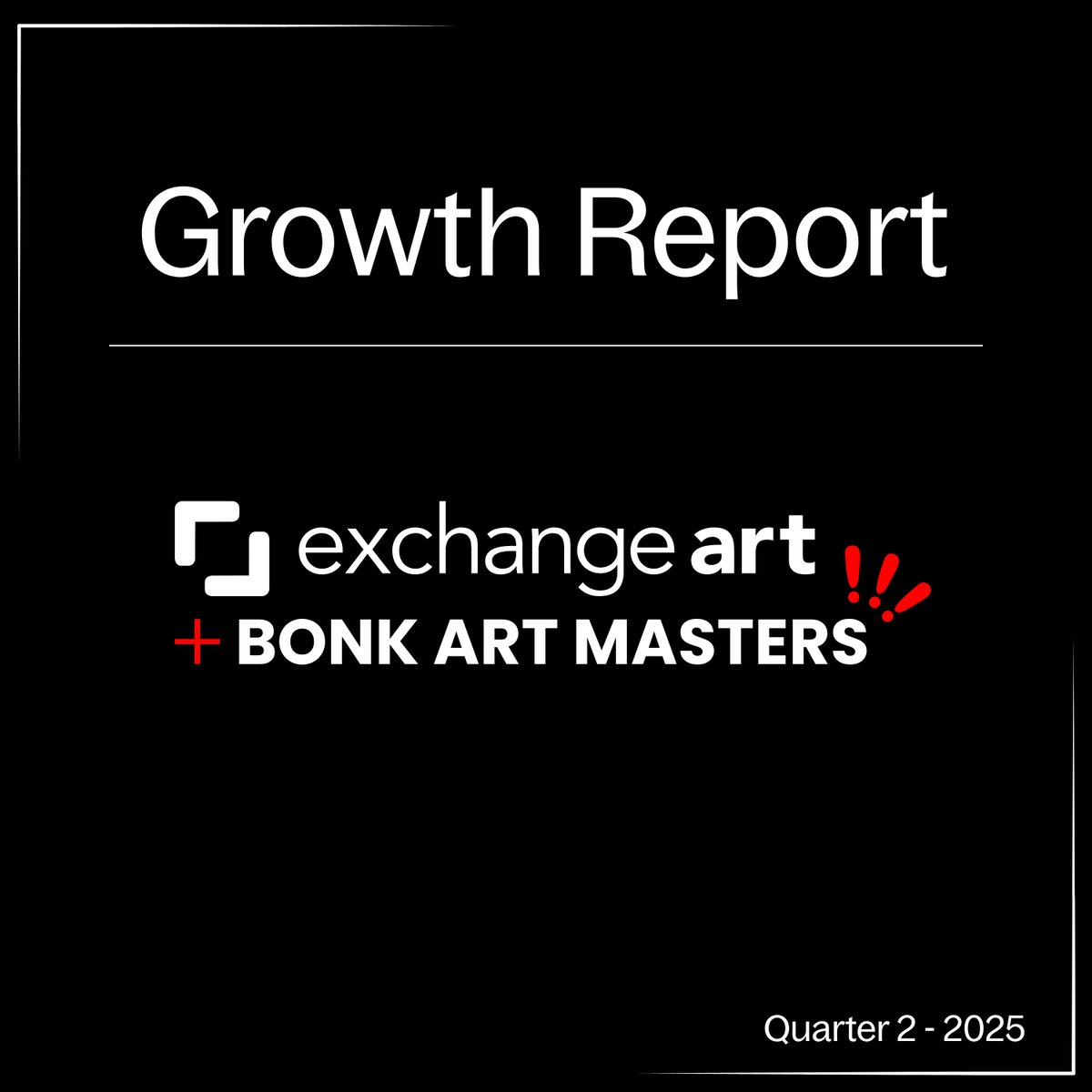JT Liss (@jtlissphotoart) on Twitter photo Growth Report - Q2 - 2025
I'll be periodically providing updates on what <a href="/exchgART/">Exchange Art</a> and BONK Art Masters are up to in order to keep everyone in the loop.
We have been working hard bts to help grow art and culture on Solana. A number of things are in the works. Some we will Growth Report - Q2 - 2025
I'll be periodically providing updates on what <a href="/exchgART/">Exchange Art</a> and BONK Art Masters are up to in order to keep everyone in the loop.
We have been working hard bts to help grow art and culture on Solana. A number of things are in the works. Some we will