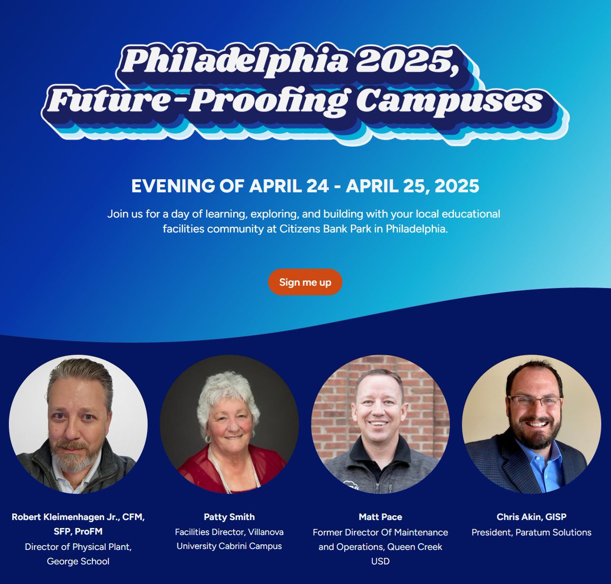 ChrisAkin98's tweet photo. @ParatumSol is excited to join #FMX for their upcoming "Future-Proofing Campuses" event this week! If you're in the Philly area, join us for this fantastic event!

Details &amp; registration: https://t.co/j6MDvqaS3n

#FacilitiesManagement #AssetManagment #CampusMapping #GIS https://t.co/sX8HtJYCT1