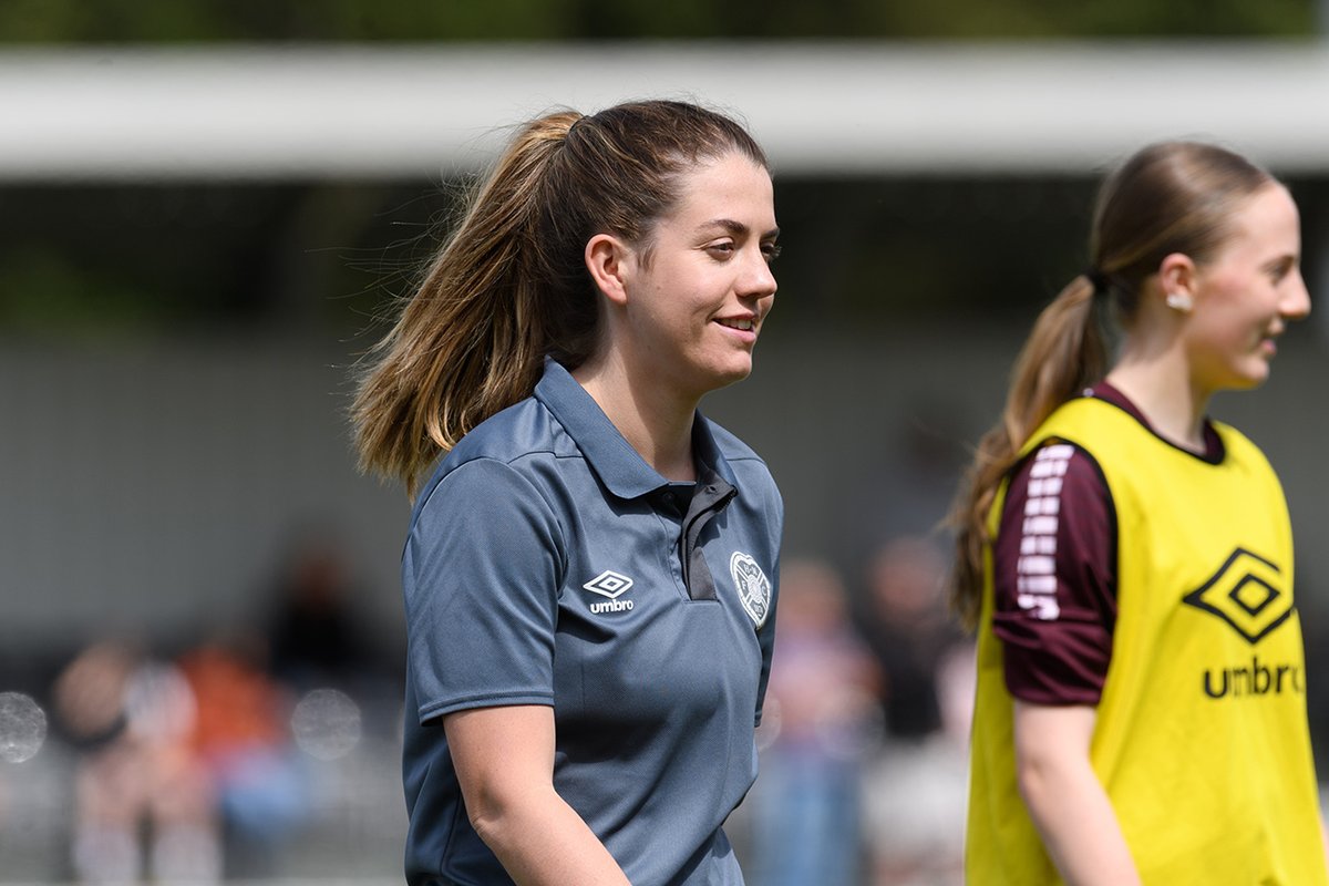 To see a local girl who’s a fan of our mens team, played for our womens team, has her name on the tunnel wall and has been so successful… is great. In my eyes she’s an inspiration to all the young girls who play in the Falkirk womens pathway.