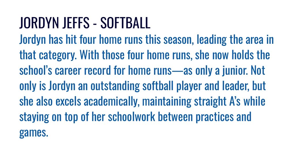 Jordyn Jeffs (@jordynjeffs) on Twitter photo I am so grateful to have received Jersey Mikeโs athlete of the week, thank you <a href="/goDCHSathletics/">DC-Athletics</a> and <a href="/DcSoftball/">DC Softball</a>!!
<a href="/CTW16uRL/">CTW Premier 16u Lieflander ๐ฅ</a> I am so grateful to have received Jersey Mikeโs athlete of the week, thank you <a href="/goDCHSathletics/">DC-Athletics</a> and <a href="/DcSoftball/">DC Softball</a>!!
<a href="/CTW16uRL/">CTW Premier 16u Lieflander ๐ฅ</a>