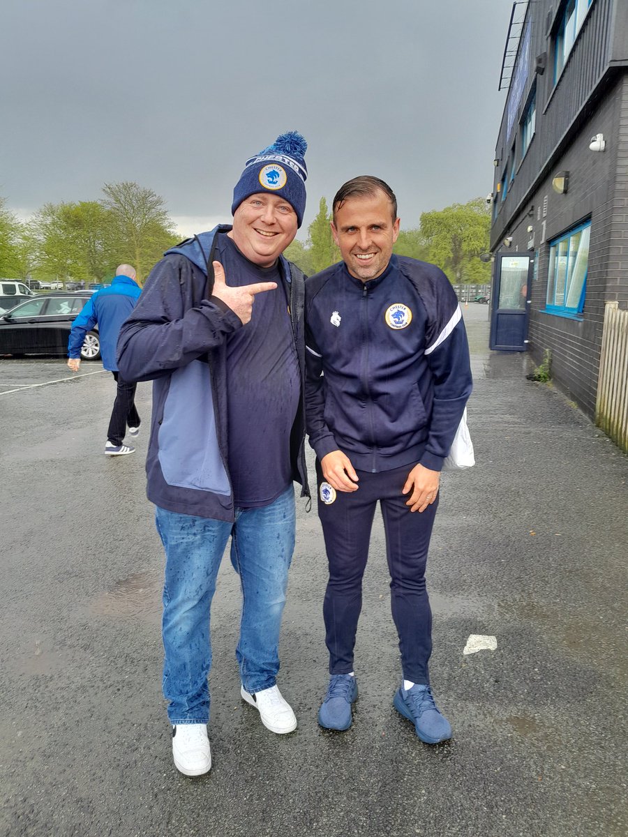 p44eet's tweet photo. @kevrobbo17 @ChesterFC dream come true today! https://t.co/cwwPF6nWGU