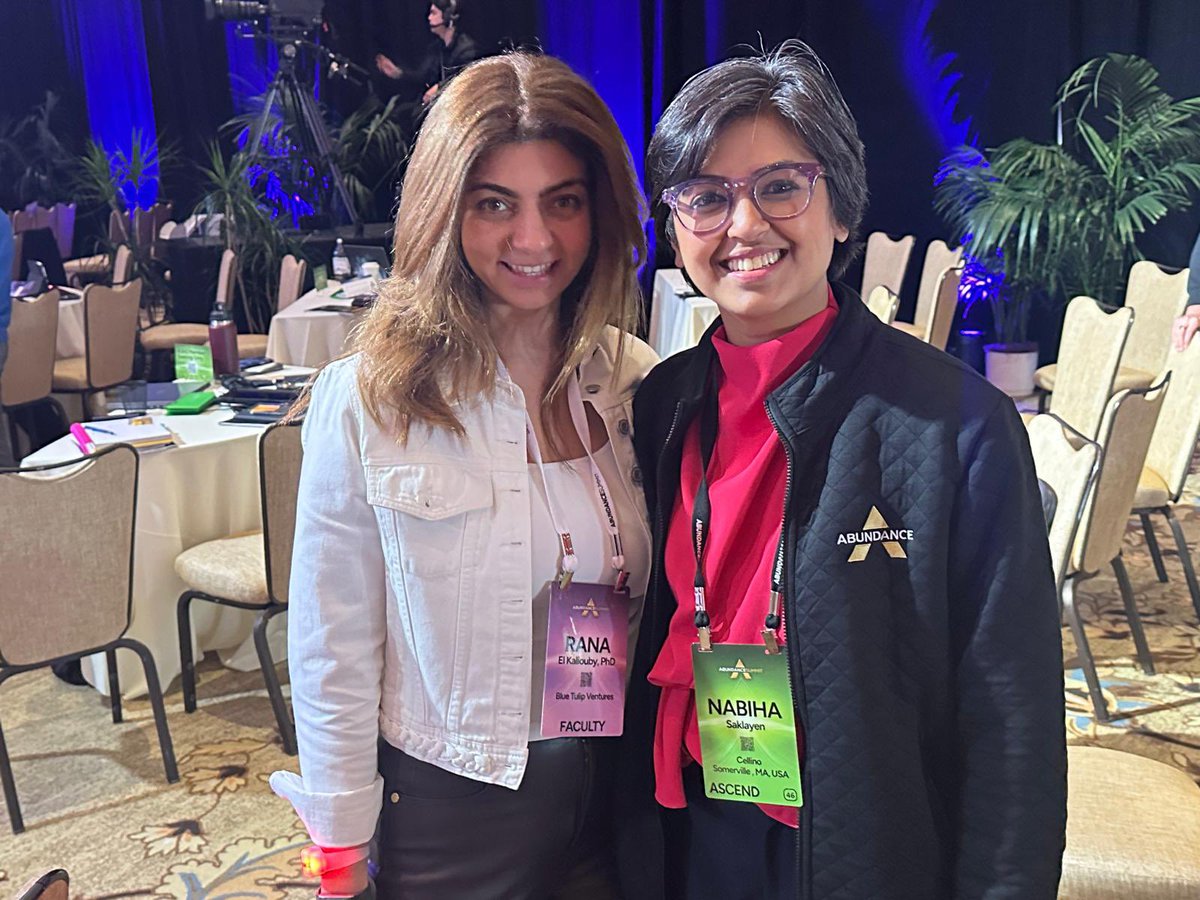 kaliouby's tweet photo. Three of this year’s EY Entrepreneur Of The Year New England finalists are members of @YPO Boston — our very own Elisabet de los Pinos, CEO of Aura Biosciences, Nabiha Saklayen, CEO of Cellino and Tameem Hourani of RapDev. These incredible founders are not only building groundbreaking companies, they’re also shaping the future of biotech, tech, and innovation right here in New England. I’m so proud to see them recognized for the impact they’re making.

When we founded YPO #Boston a couple of years ago, the goal was simple: bring together the region’s most dynamic entrepreneurs into a deeply connected, diverse community that empowers builders and innovators to engage, grow both personally and professionally, and create lasting impact. No coasters allowed. 🙂

So if you’re a Boston-based entrepreneur looking for that kind of community — one that brings real talk, big ideas, and meaningful support — we’d love to meet you.

https://t.co/4liQv2uMFf