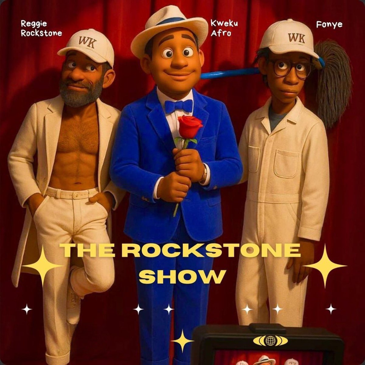 LynxMusicGlobal's tweet photo. It’s showtime with the Grandpapa himself @ReggieRockstone featuring @fonyethefirst &amp; @kwekuafro on ‘The Rockstone Show’🎙️🔥

Check it out and stream it on all digital platforms.

#reggierockstone #fonye #kwekuafro #therockstoneshow #newmusic #lynxdistro https://t.co/NLT6QaxZCV