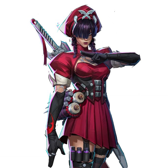 My cosplay of Psylocke’s Blood Kariudo skin from Marvel Rivals🫶🏻