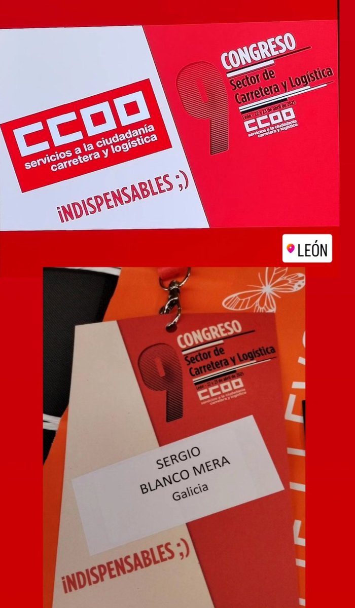 Sergio Blanco Mera (@sergiblancomera) on Twitter photo 9° Congreso Sector de Carretera y Logística <a href="/CCOO/">COMISIONES OBRERAS</a> #León <a href="/CCOOLeon/">CCOO de León</a> <a href="/ccoocarlog/">Carretera-Logística</a> <a href="/FSCdeCCOO/">FSC-CCOO</a> #Indispensables 9° Congreso Sector de Carretera y Logística <a href="/CCOO/">COMISIONES OBRERAS</a> #León <a href="/CCOOLeon/">CCOO de León</a> <a href="/ccoocarlog/">Carretera-Logística</a> <a href="/FSCdeCCOO/">FSC-CCOO</a> #Indispensables