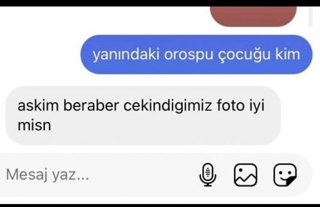 aşk meşk işlerine girince bizim min kıskançlık