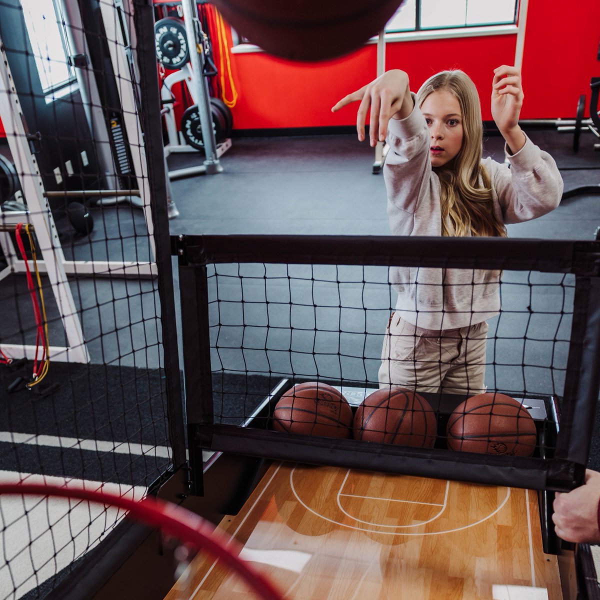 It's not how you start the season, it's how you finish. Who's ready for the NBA Playoffs?!

Basketball? Made in America.
The NBA? Made in America.
Skee-Ball games? Made in America!
