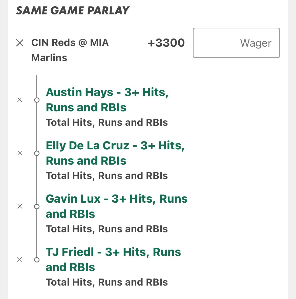 Can they follow it up today? #GamblingX #GamblingTwitter