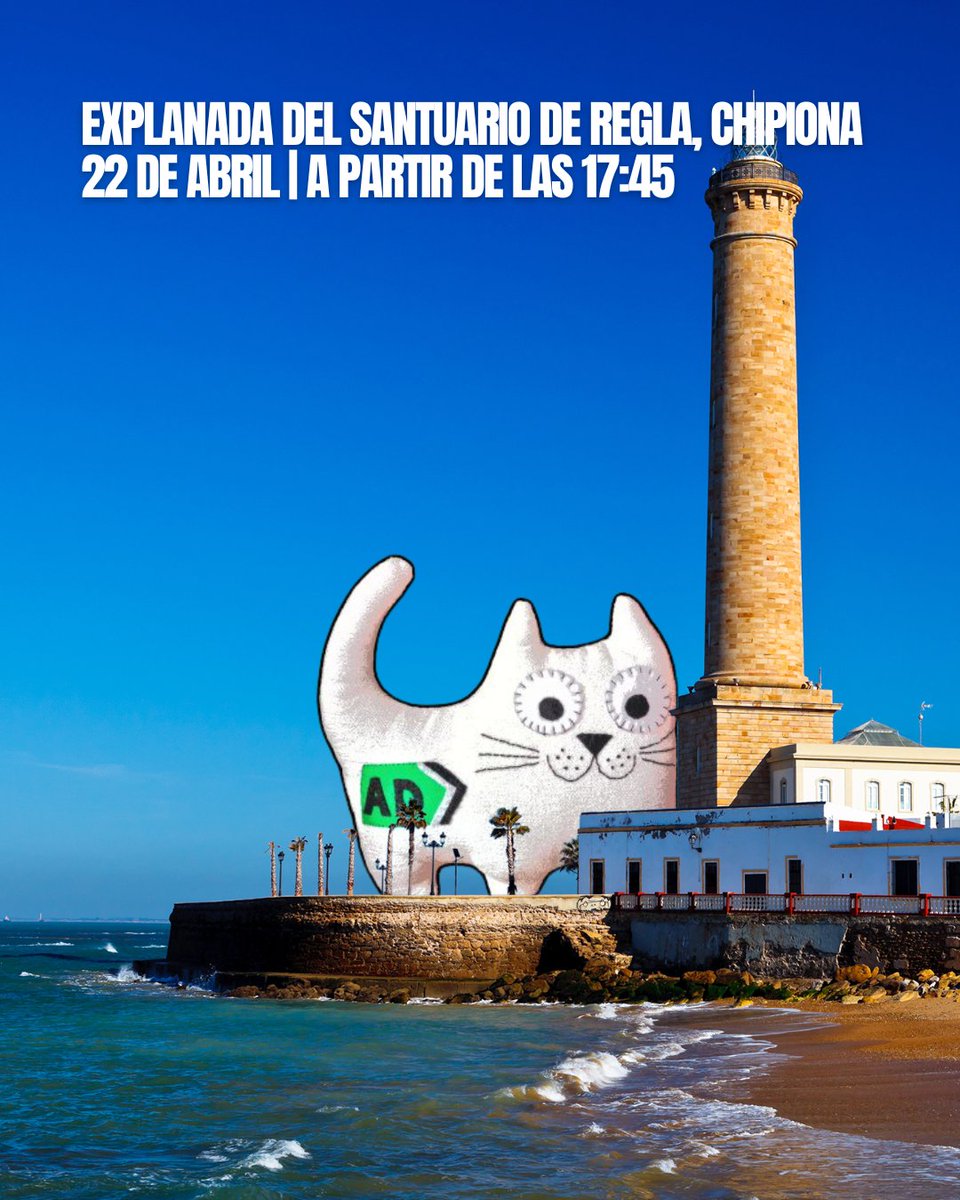 Mañana salimos a buscar al famoso gato de Guadix… y no viene con las patas vacías 😺

PREMIO: 2 noches de hotel con desayuno incluido para 2 personas en el Barceló Punta Umbría Beach Resort 🏖️

Nos vemos mañana a partir de las 17:45h en 
la explanada del Santuario de Regla,