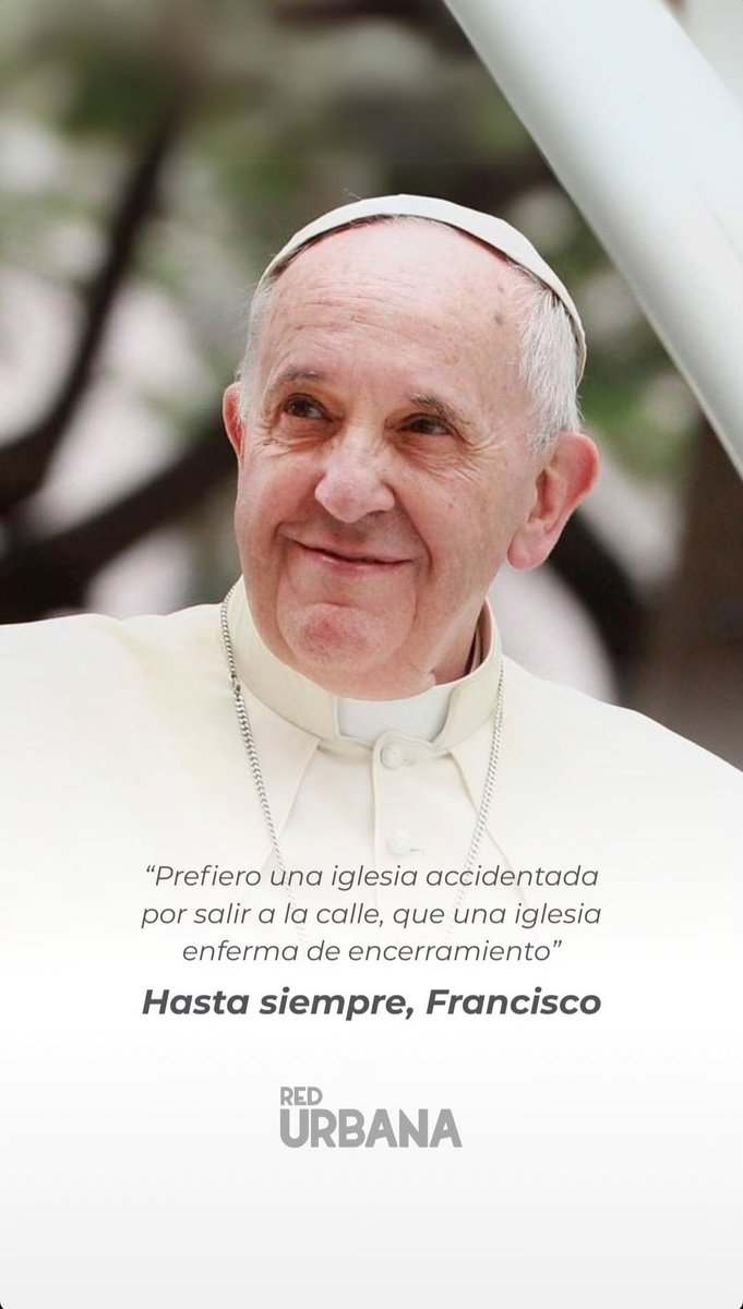 Hasta siempre, Francisco.