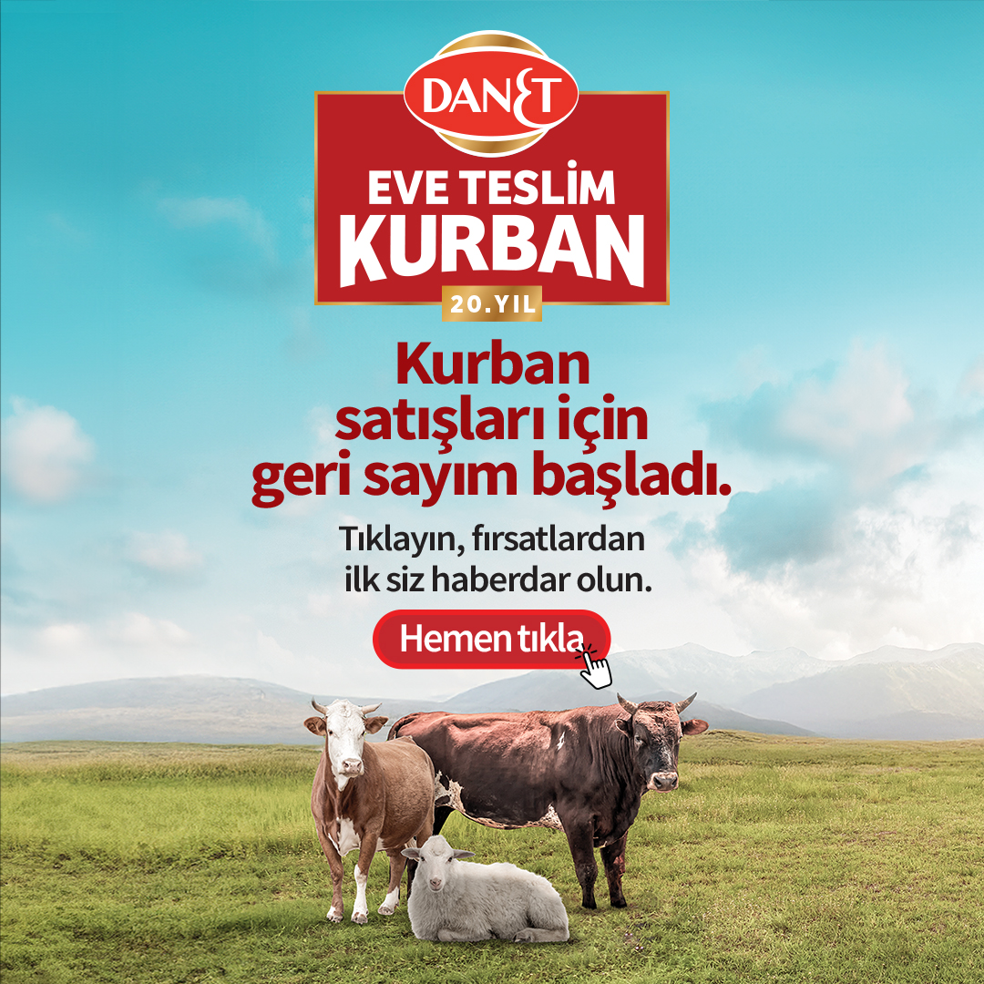 Çok yakında başlayacak Eve Teslim Kurban satışları hakkında bilgi almak için bizimle iletişime geçebilir ya da iletişim bilgilerinizi paylaşabilirsiniz. Bilgilerinizi paylaşmak için linke tıklayın sizi arayalım 🛒 online.danet.com.tr/eve-teslim-kur… 💬 WhatsApp Hattı-0544 339 1 339 📞4441339