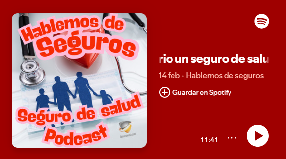 Nuevo episodio del podcast "Hablemos de Seguros" en el que nuestros expertos analizan los #SegurosDeSalud

✅¿Merece la pena un seguro privado?
✅Diferentes modalidades (cuadro médico, reembolso)
✅ Exclusiones que debes conocer
⬇️
open.spotify.com/episode/0J3d3T…