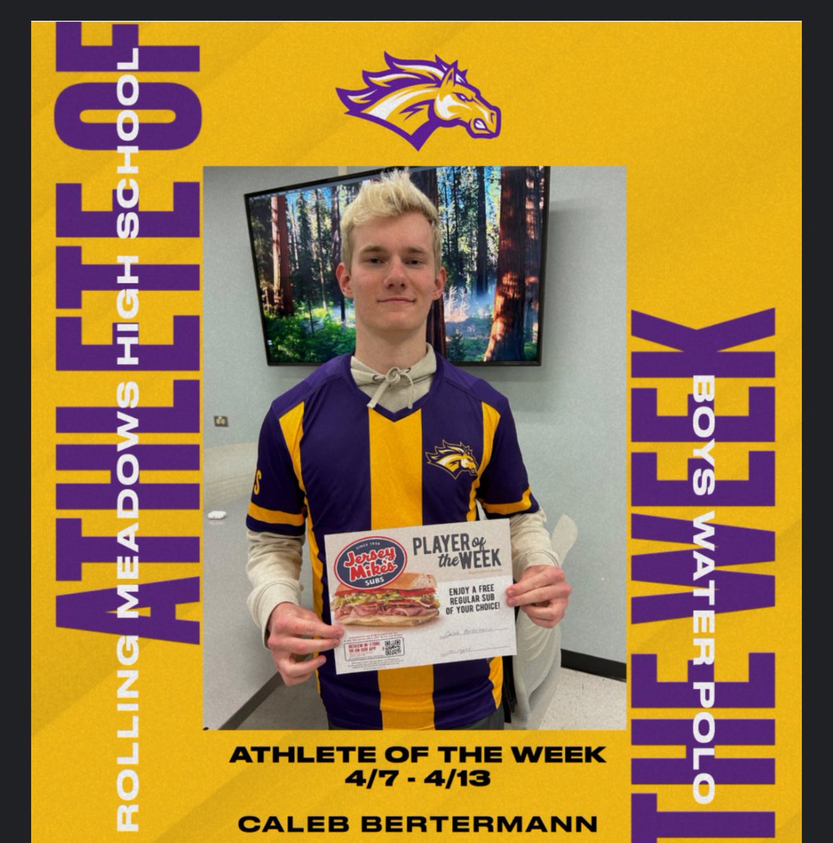 Congrats Caleb!!!!! <a href="/RMHSMUSTANGS/">Rolling Meadows HS</a> <a href="/RM_Strength/">RM Strength & Conditioning</a> <a href="/RMHSstampede/">STAMPEDE</a>