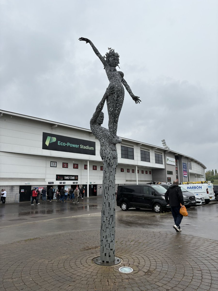 Paastrip 2025 wedstrijd 5. Doncaster Rovers - Colchester United (3-0)