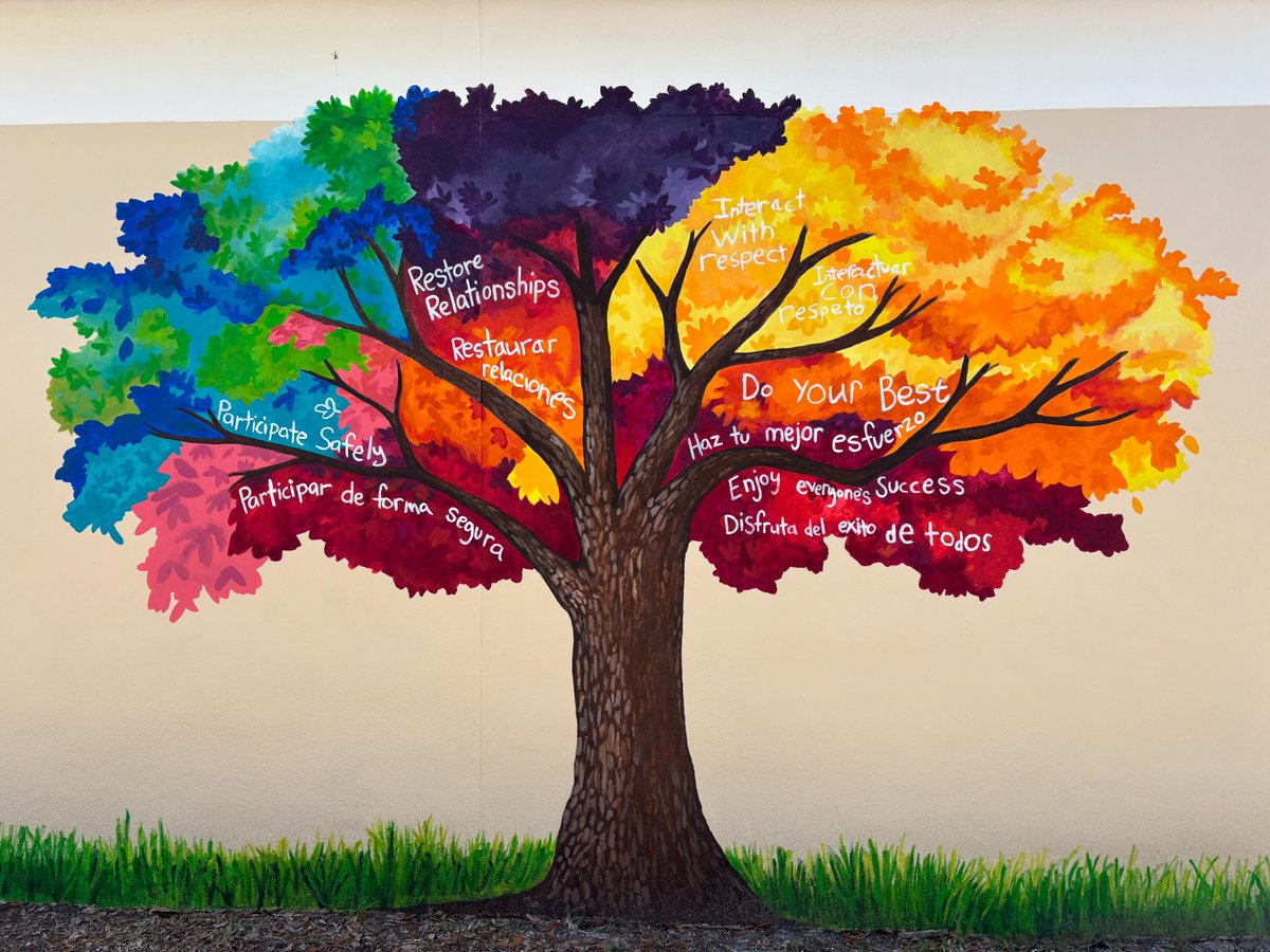 Beautiful artwork is coming to life at Garrison Jones! 🎨 🌳 Students are lending their creativity to share a powerful message. We love their involvement and the heart behind it all. Happy Monday!