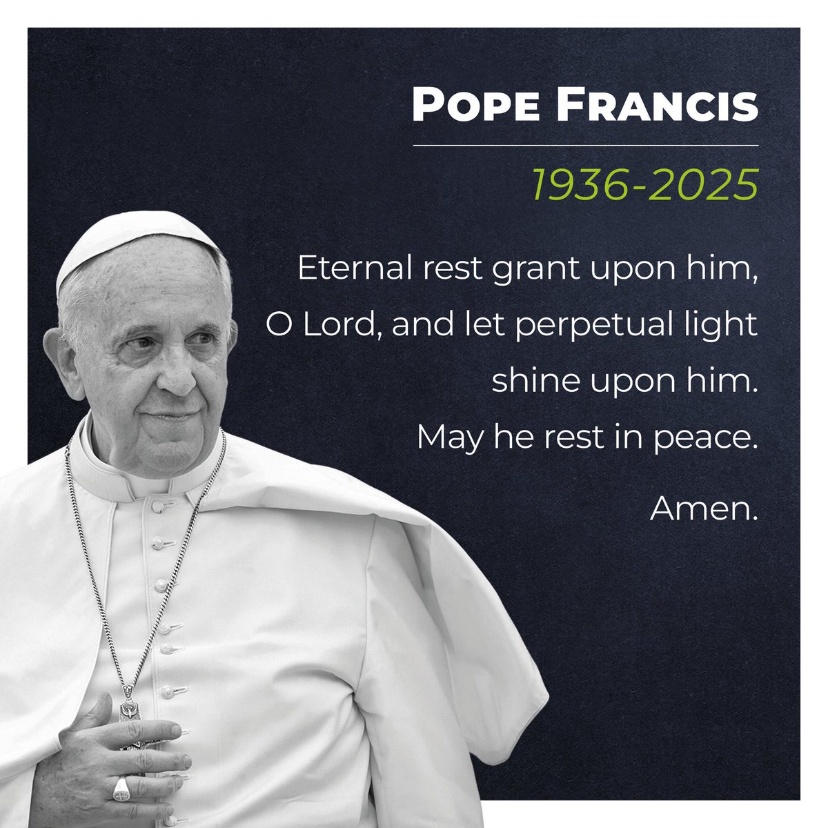 BelmontAbbeyUK's tweet image. There will be a special Mass at Belmont Abbey Church this Thursday 24th April at 11am to pray for Pope Francis as he makes his final journey to the house of the Father. All are welcome. 🙏 Please feel free to share.