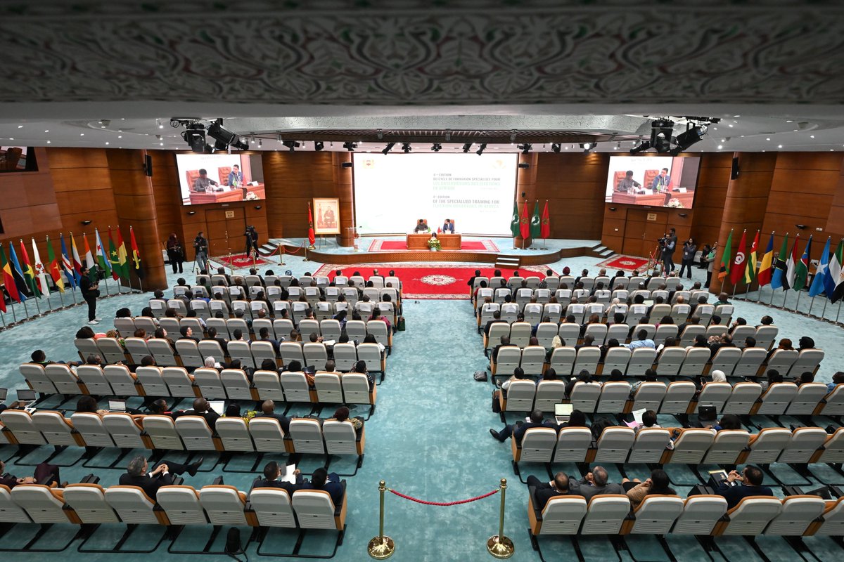 Moroccan Diplomacy 🇲🇦 (@marocdiplo_en) on Twitter photo MFA Nasser Bourita co-chaired, today in Rabat, with the <a href="/_AfricanUnion/">African Union</a> Commissioner for Political Affairs, Peace and Security, Mr. Bankole Adeoye, the opening ceremony of the 4th edition of the specialized training for election observers in Africa MFA Nasser Bourita co-chaired, today in Rabat, with the <a href="/_AfricanUnion/">African Union</a> Commissioner for Political Affairs, Peace and Security, Mr. Bankole Adeoye, the opening ceremony of the 4th edition of the specialized training for election observers in Africa