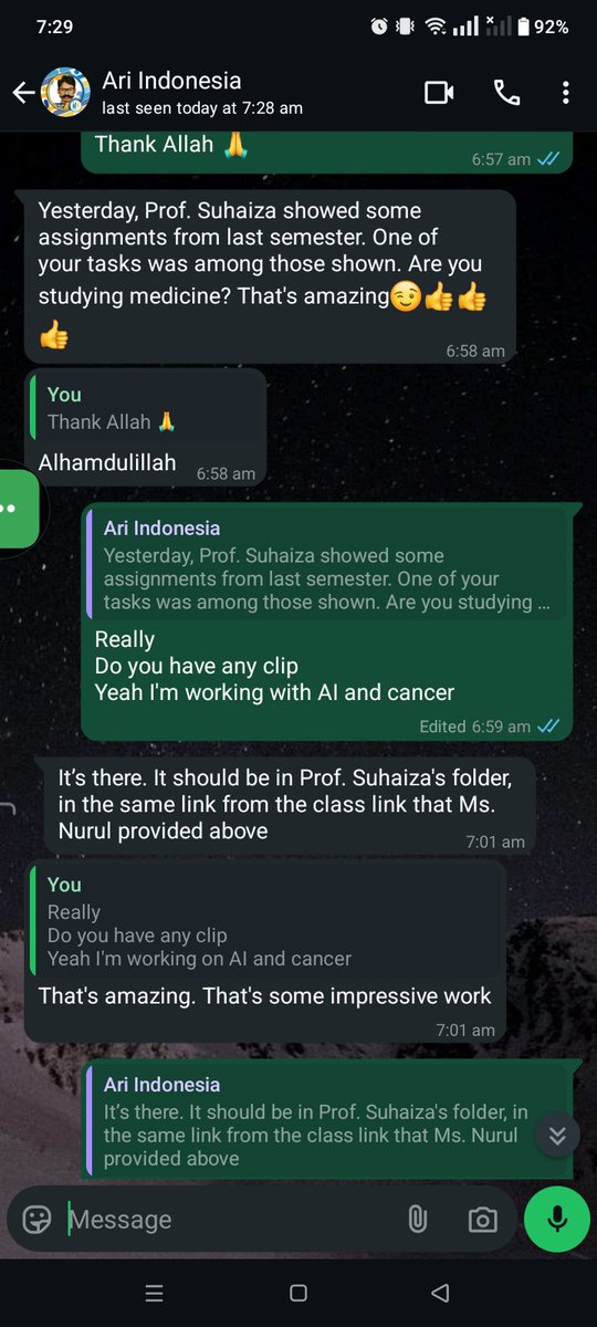 KanzaArshad8's tweet image. When your prof uses your assignment as a sample for future batches 😊👨‍🏫 Feeling proud and motivated to keep pushing boundaries! #AcademicPride #FutureReference