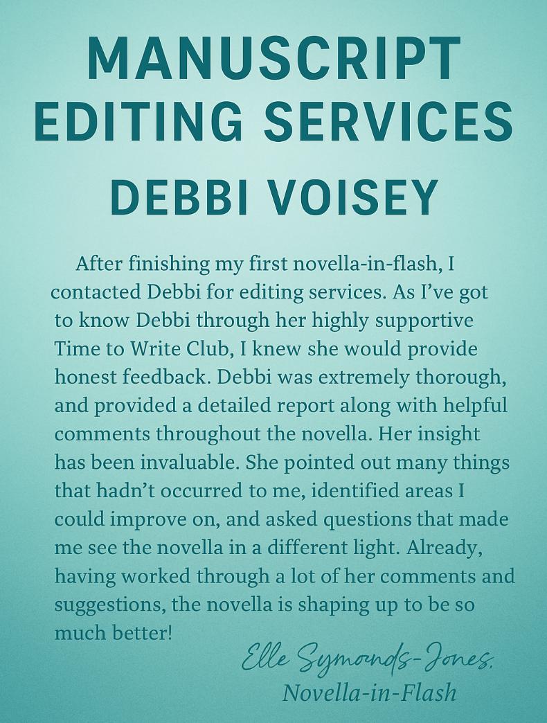 Debbi Voisey (@dublinwriter) on Twitter photo I love working with #writers to get their #manuscripts ready for #submission. I had a great endorsement from a recent client - in the photo below. Contact me by DM or on dublinwriter@hotmail.co.uk if you want to discuss getting help bringing your project to fruition. #amquerying I love working with #writers to get their #manuscripts ready for #submission. I had a great endorsement from a recent client - in the photo below. Contact me by DM or on dublinwriter@hotmail.co.uk if you want to discuss getting help bringing your project to fruition. #amquerying