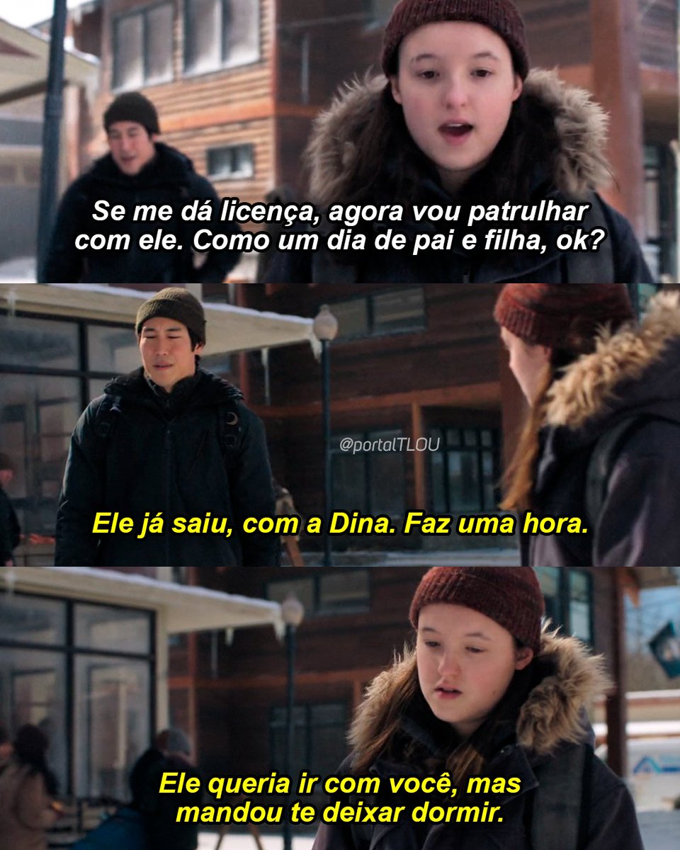 PortalTLOU's tweet photo. A Ellie nunca vai esquecer que poderia estar com o Joel naquele momento, mas ele não quis acordar ela... 🥺 #TheLastOfUs https://t.co/2Lc2I1BbfW