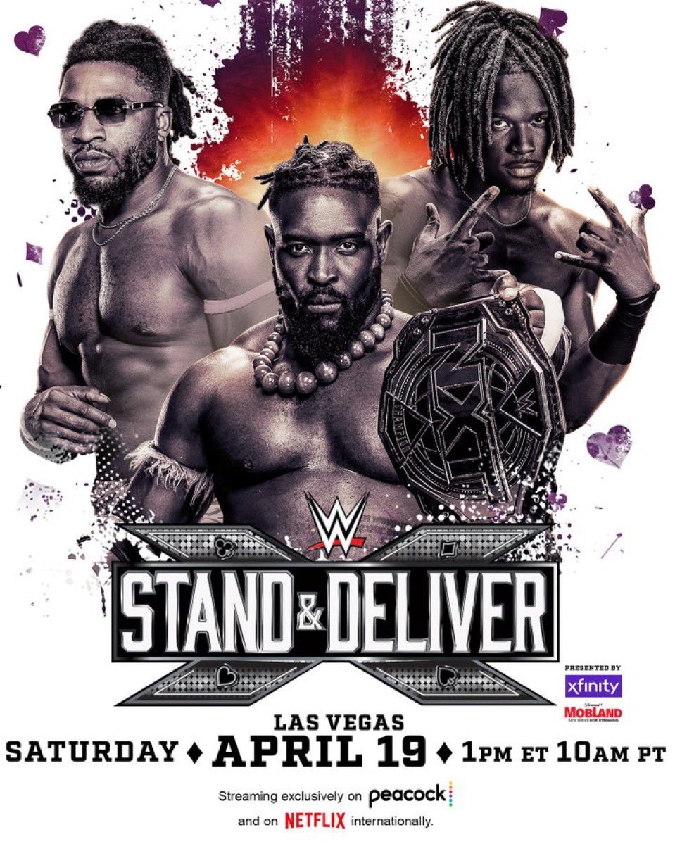AwsterJae's tweet image. Match of the weekend 🔥 

#WrestleMania 
#StandAndDeliver