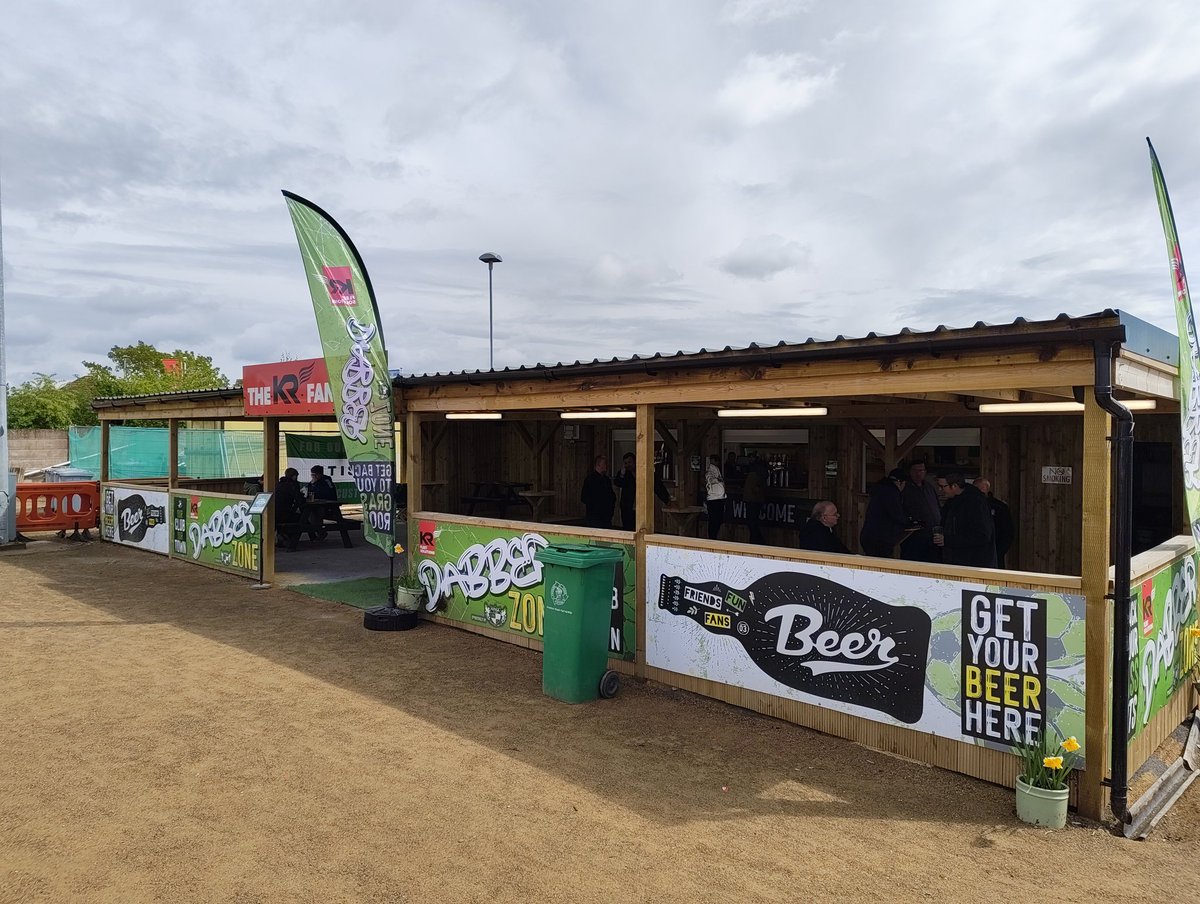 SFTW1079's tweet image. The new fanzone @TheDabbers is up &amp;amp; running. All ready for next season.

Local sports update on the show every week.

#supportlocalsport