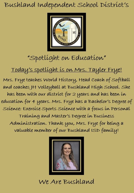 Bushland ISD tweet media
