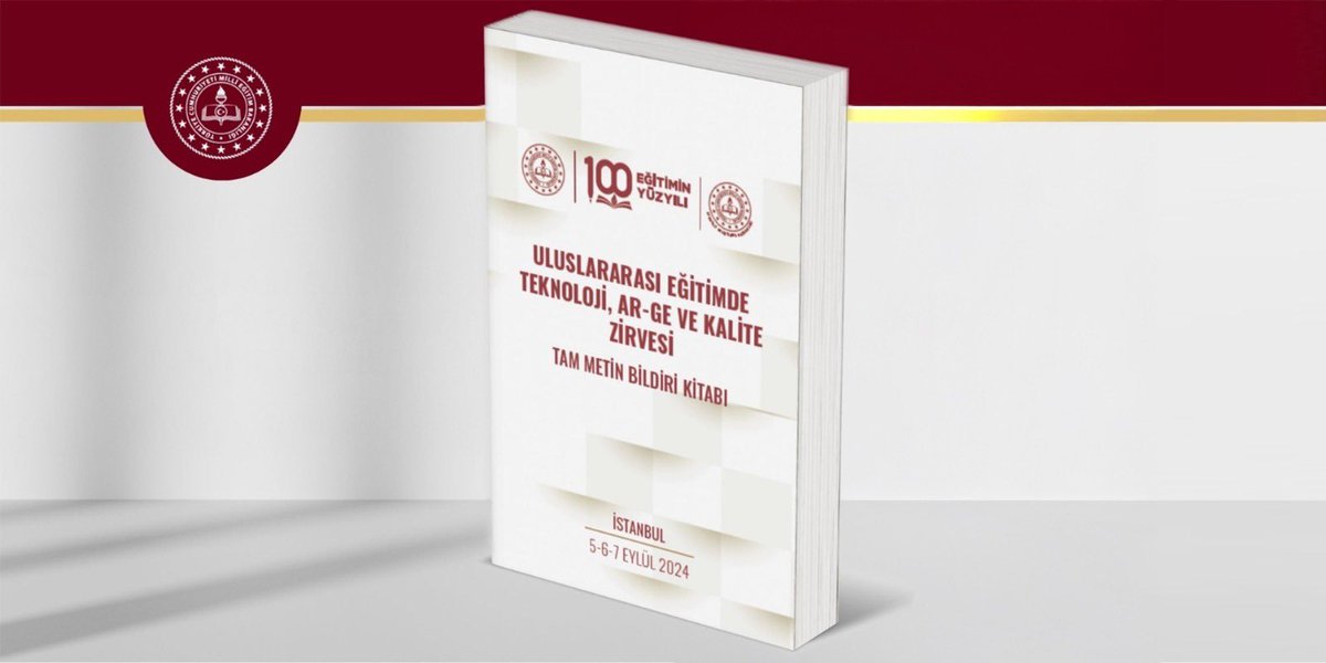 “Uluslararası Eğitimde Teknoloji, AR-GE ve Kalite Zirvesi”nin Tam Metin Bildiri Kitabı Yayımlandı

👉🏻 meb.ai/UlMhvPp