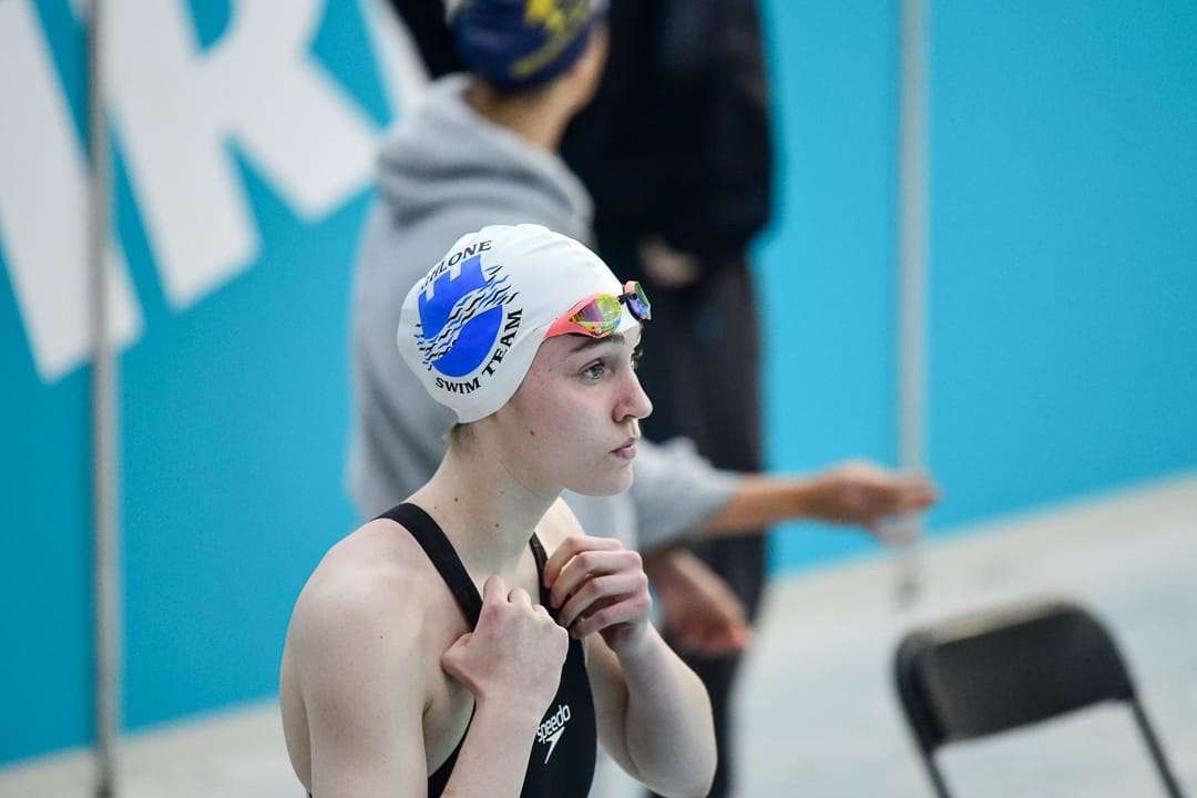 The recent Irish Open Swimming Championships proved to be an exhilarating five-day event. Hosted in the National Aquatic Centre, Moate CS student Leah Connell shone brightly as she set a new club record in the 100m, and the 50m backstroke and a pb in 200m.