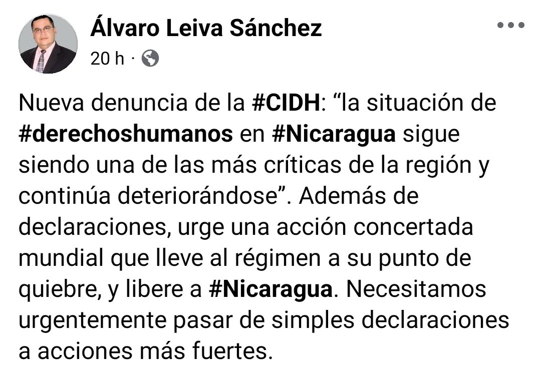 Es necesario acciones mas fuertes.