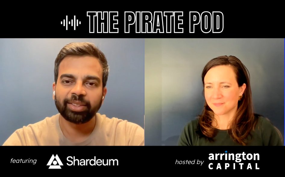 New Episode of The Pirate Pod 🏴‍☠️
Dynamic State Sharding with <a href="/NischalShetty/">Nischal Shetty</a> from <a href="/shardeum/">Shardeum</a>, 15 days out form their MainNet launch!
Spotify: open.spotify.com/episode/4EC552…
iTunes: podcasts.apple.com/us/podcast/dyn…
YouTube: youtu.be/YADVIKlZz64
