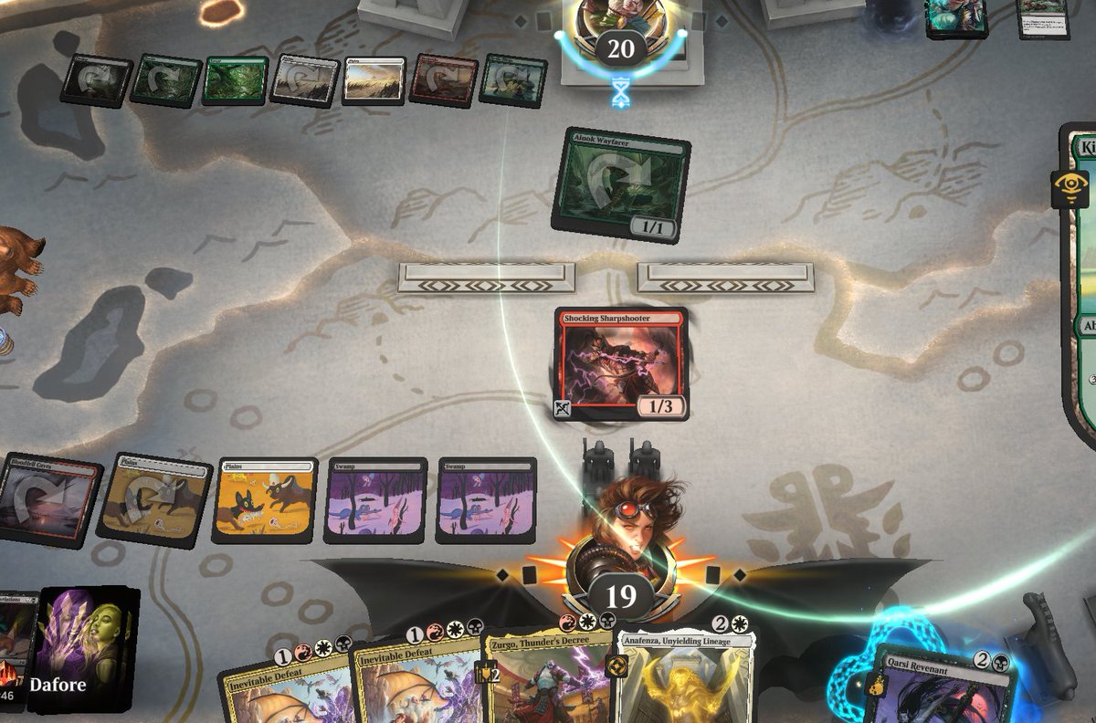 Opponent is gonna be fine.