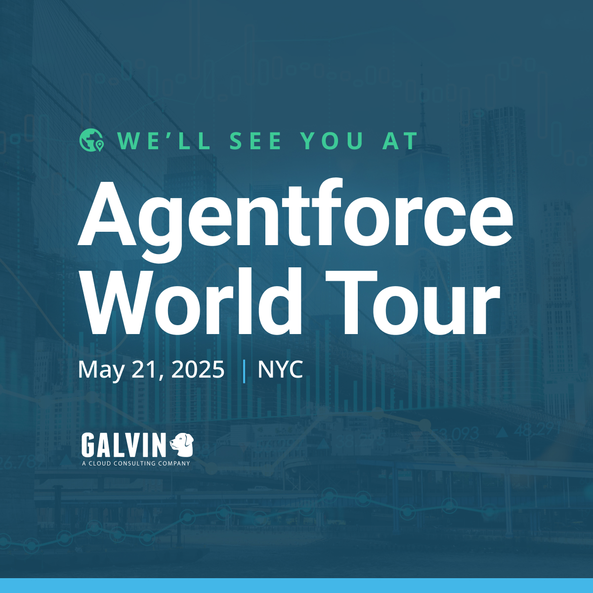 galvintech's tweet image. Next stop🛑Salesforce World Tour NYC! 🎉 Our Galvin team will be there and can&apos;t wait to connect with the #nonprofit community and all those attending. Don&apos;t miss out—will you be there? #Nonprofit #SalesforceTour #TrailBlazerCommunity #AgentForce
