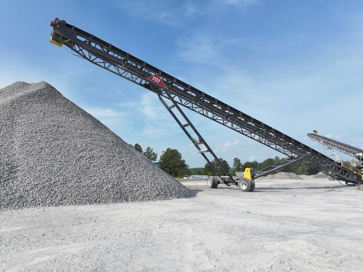 TCI Manufacturing (@tcimfg) on Twitter photo Built to last—like we’ve been doing for 25 years.
These heavy-duty <a href="/TCIMFG/">TCI Manufacturing</a> radial stackers complete a recent turnkey project, delivering reliable, long-term performance in the field.
#TCIMFG #RadialStacker #Conveyors #TurnkeyProject #BuiltToWork #25YearsStrong Built to last—like we’ve been doing for 25 years.
These heavy-duty <a href="/TCIMFG/">TCI Manufacturing</a> radial stackers complete a recent turnkey project, delivering reliable, long-term performance in the field.
#TCIMFG #RadialStacker #Conveyors #TurnkeyProject #BuiltToWork #25YearsStrong