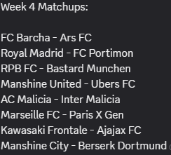 ProjectVRL's tweet photo. Week 4 schedules are out!

What is the most intriguing matchup this week!? https://t.co/MiYYIAZwEC