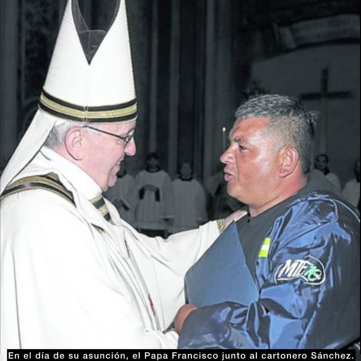 - ¿Cómo le gustaría ser recordado?
- Era un buen tipo, hizo lo que pudo, no fue tan malo.

Recordémoslo. Seamos buena gente, hagamos lo que podamos, no seamos tan malos… y asumamos la misión que nos señaló: cuiden a los pobres, estén junto a ellos y cuiden mucho a la Madre