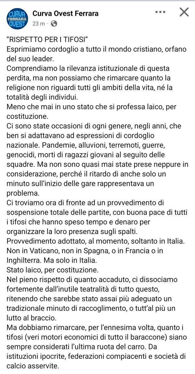 Divino_2's tweet image. Hanno riassunto tutto loro
#CurvaOvest #Spal