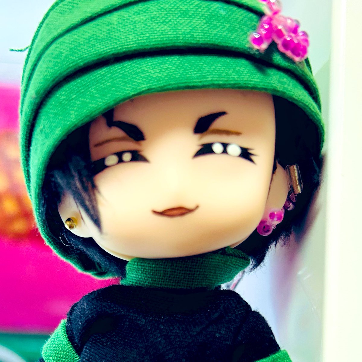 修正してもしても安定しないから
すわん笑顔にしとこ