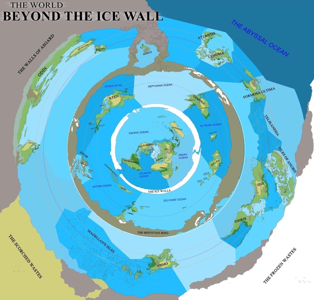 gm gm. the earth is flat. prove me wrong